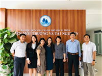 Viện CNSH&MT làm việc với Viện Môi trường và Tài nguyên – Đại học Quốc gia Thành phố Hồ Chí Minh