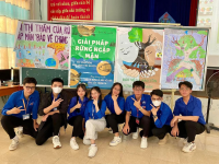 Viện CNSH&MT phối hợp hoạt động tuyên truyền rừng ngập mặn và quảng bá ngành học tại Ninh Hòa