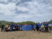 Tham gia hoạt động trồng rừng ngập mặn - Hưởng ứng sự kiện Festival Biển Nha Trang, Khánh Hòa 2023