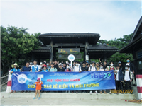 Tổ chức hoạt động trải nghiệm thực tế cho sinh viên tại Khu bảo tồn biển Hòn Mun
