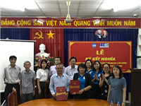 Viện CNSH & MT ký kết nghĩa và giao lưu với Trường THPT Trần Bình Trọng (Cam Lâm, Khánh Hoà).
