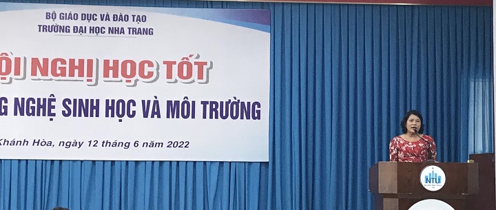 Hội nghị học tốt Viện Công nghệ Sinh học và Môi trường, năm học 2021 – 2022