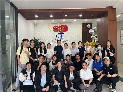 Sinh viên khóa 61 CNSH kiến tập tại Công ty TNHH Cá ngừ Việt Nam – KCN Suối Dầu, Cam Lâm, Khánh Hòa.