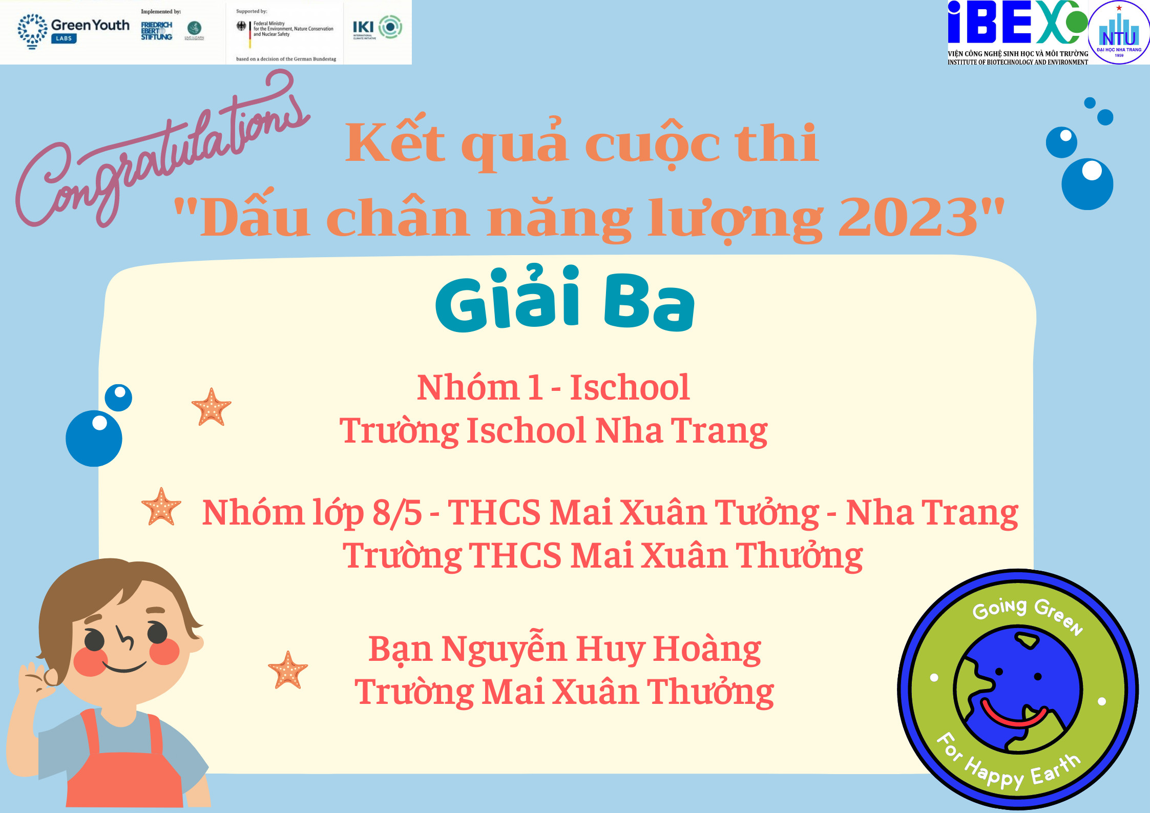 Từ các bài học năng lượng đến các hành động xanh - Sức lan tỏa từ Cuộc thi “Dấu chân năng lượng - Tuổi trẻ hành động 2023”