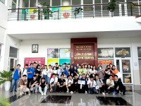Sinh viên lớp 63.CNSH và 64.CNSH tham quan trải nghiệm tại Công ty Cổ phần Bia Sài Gòn Khánh Hòa