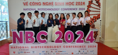 Giảng viên và sinh viên Viện Công nghệ sinh học và Môi trường tham dự hội thảo CNSHTQ 2024