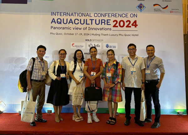 Tham dự Hội thảo Quốc tế về Thủy sản (International Conference on Aquaculture - Panoramic view of Innovations 2024)