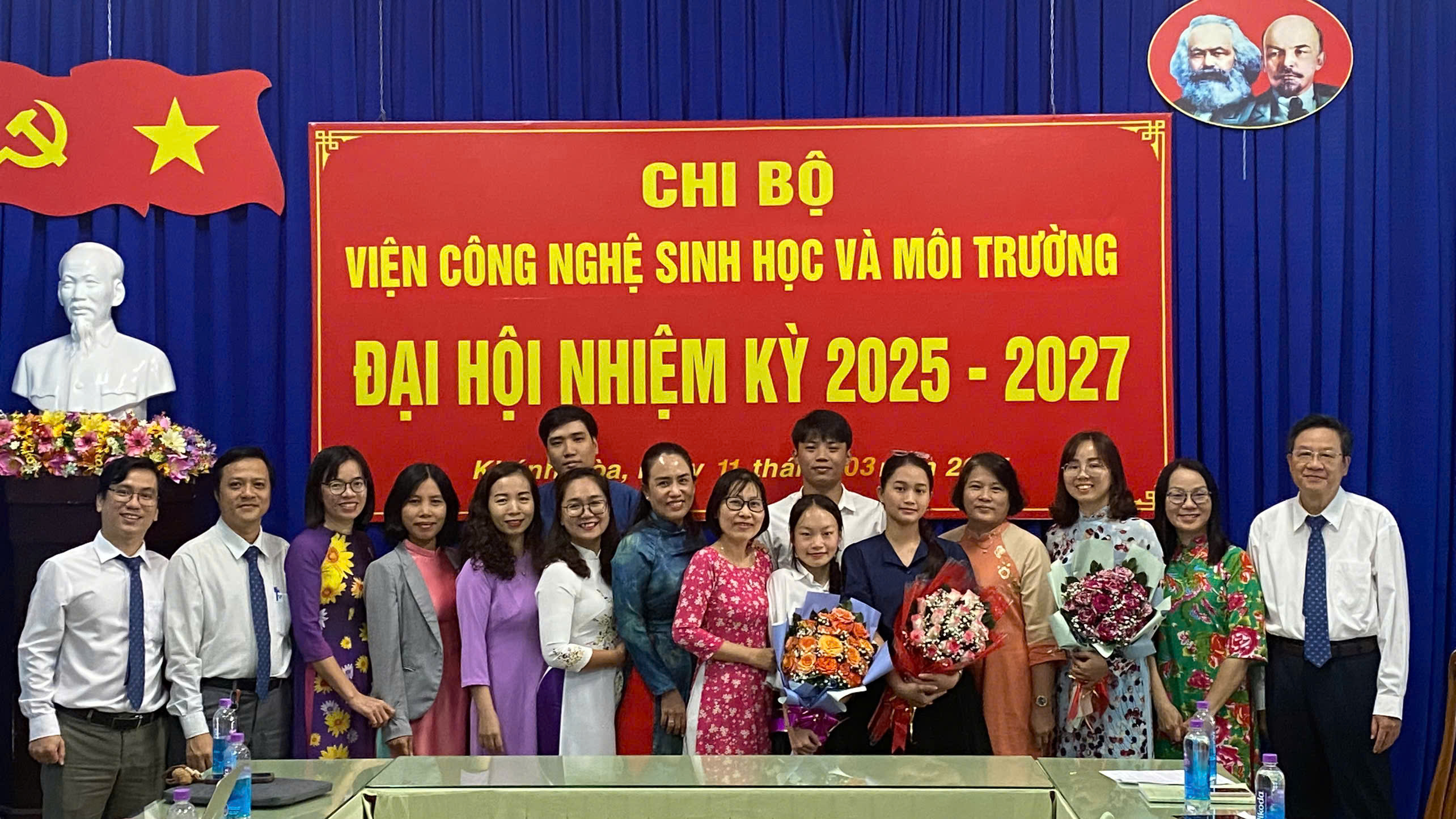 Đại hội chi bộ Viện công nghệ Sinh học và Môi trường nhiệm kỳ 2025 – 2027